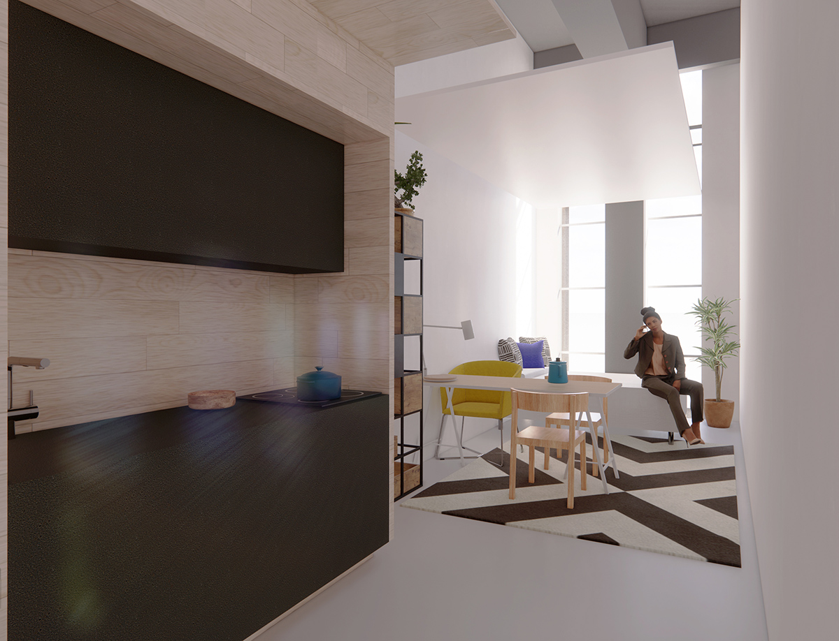 MOR studio presents new sustainable design, transforming an old data centre into housing