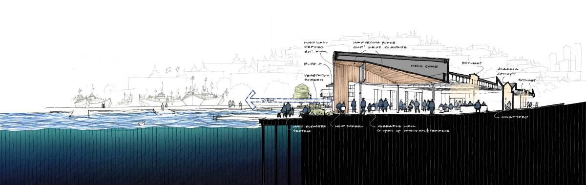 Miller Hull Partnership's Lake Union Piers, offsets all carbon emissions from construction