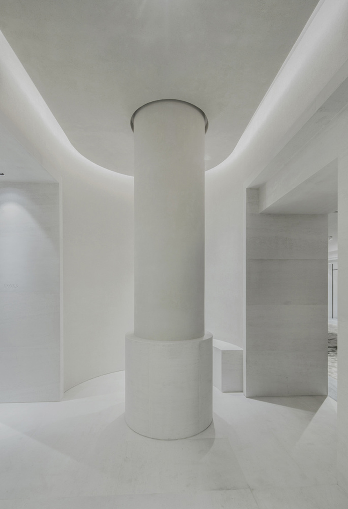 Atelier tao+c combines bright interior with black-framed showcase rooms for flagship store in China