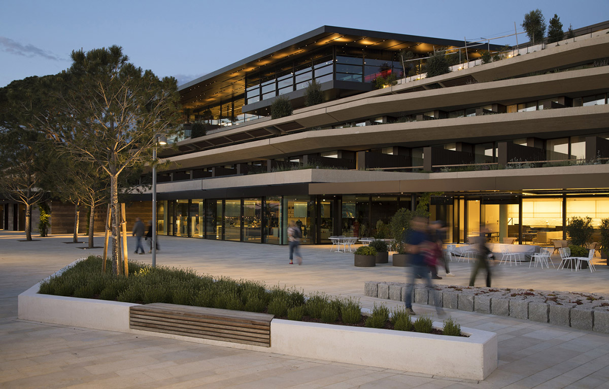 3LHD completes hotel with terraces filled with Mediterranean gardens and water areas in Croatia