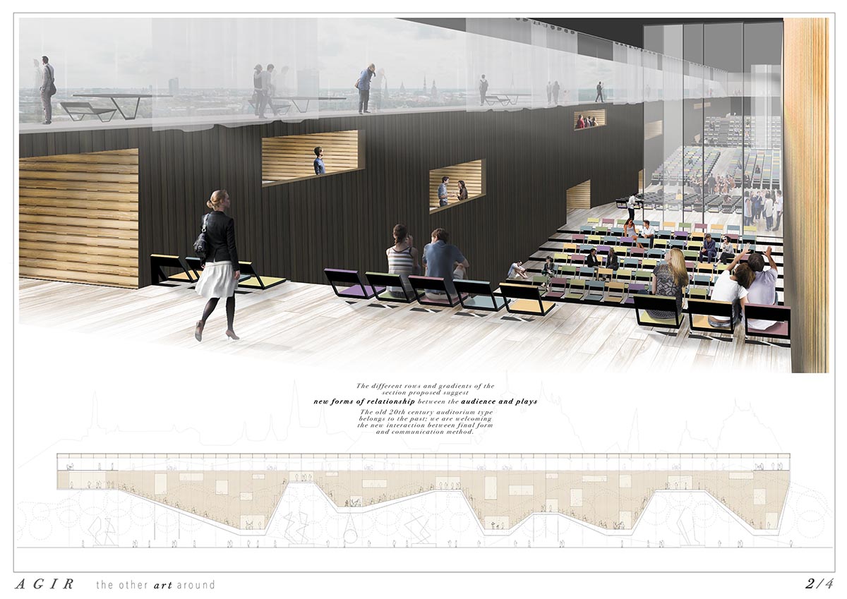 Winners announced for Kip Island Auditorium Architecture Competition