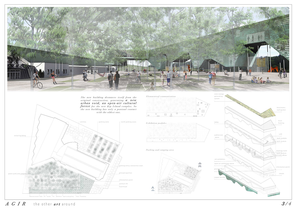 Winners announced for Kip Island Auditorium Architecture Competition