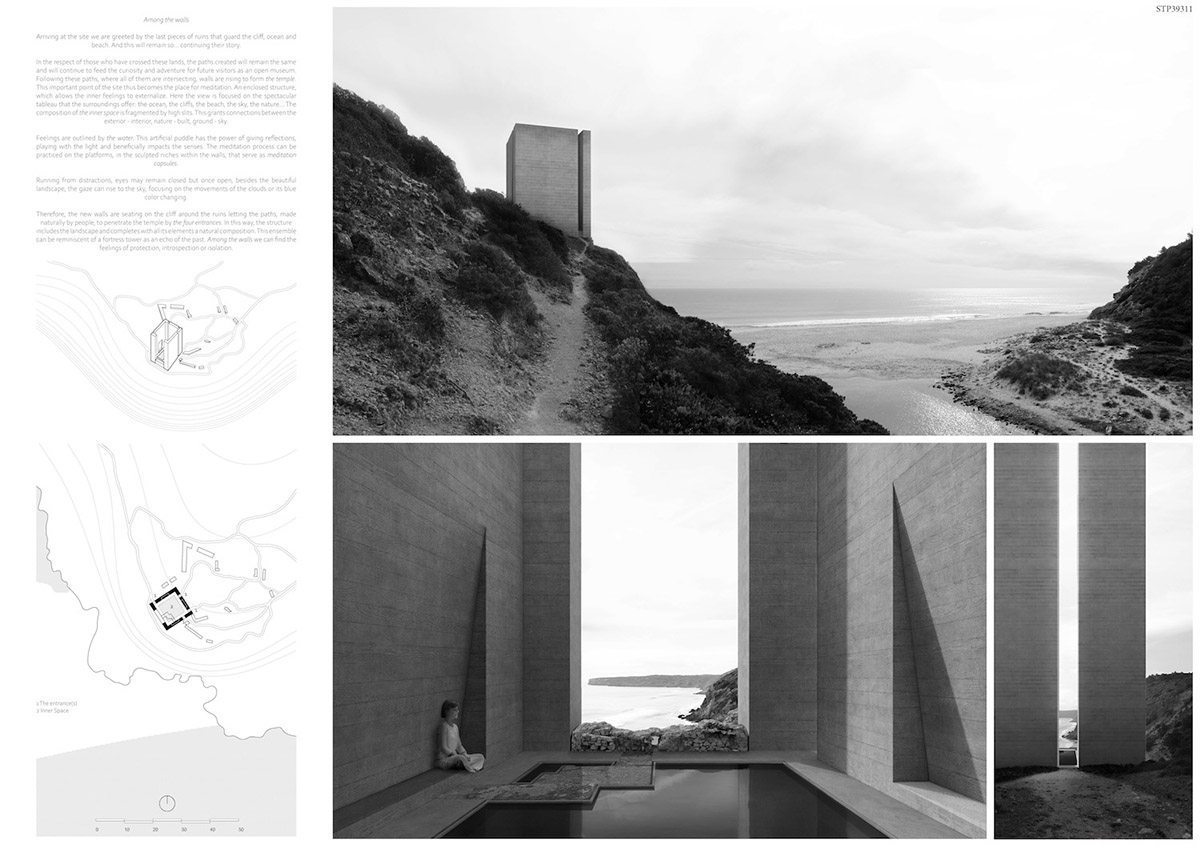 Winners announced for Site Temple Ideas Competition in Algarve, Portugal