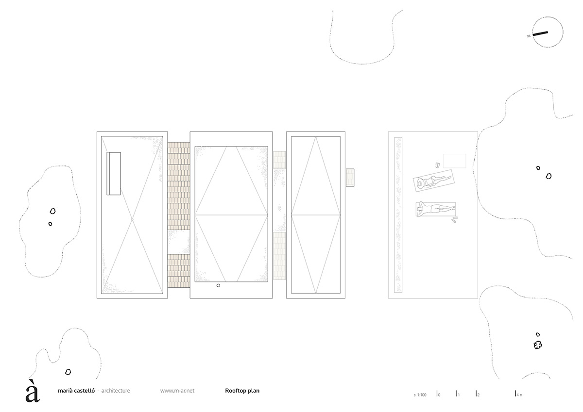 Marià Castelló Architecture designs residence with fragmented volumes on Formentera island