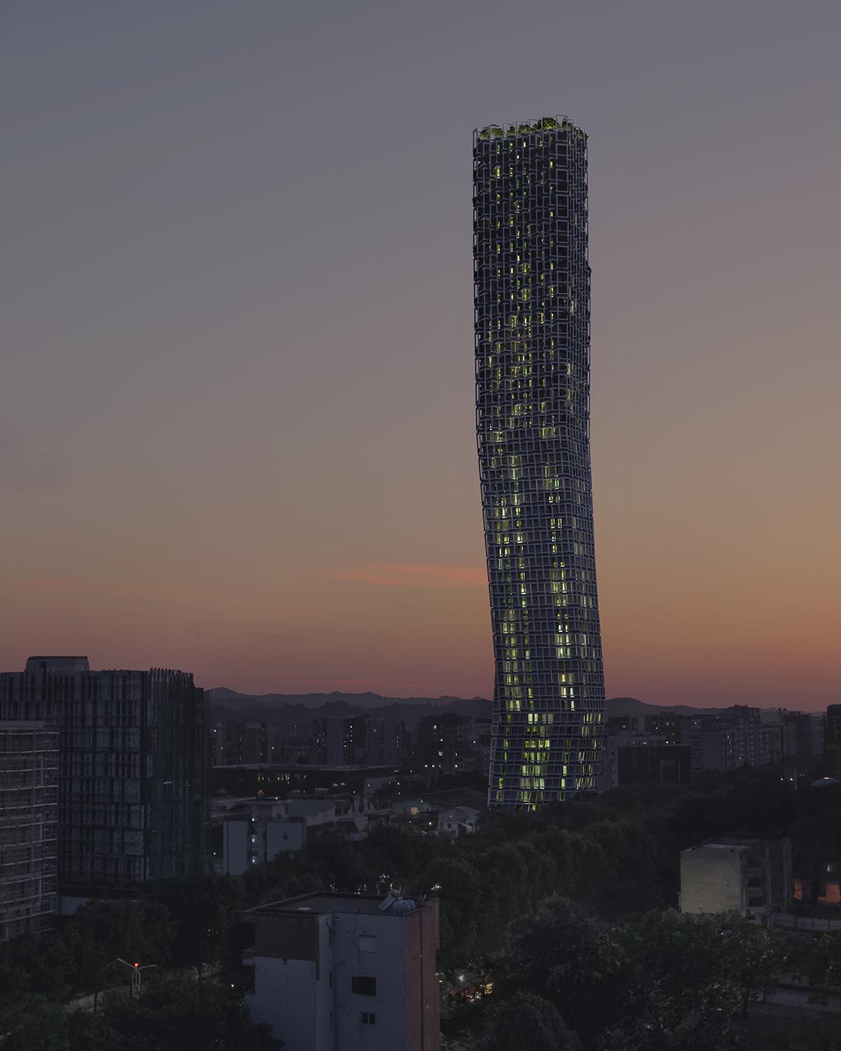 OODA unveils design for dancing Bond Towers for Tirana