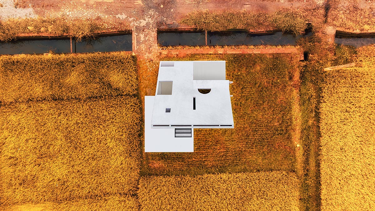 Cultural elements of local villages are translated into a pumping station by LIN architecture