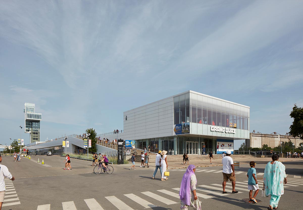 Provencher_Roy completes steel-framed Port of Montréal Tower and Grand Quai in Montreal