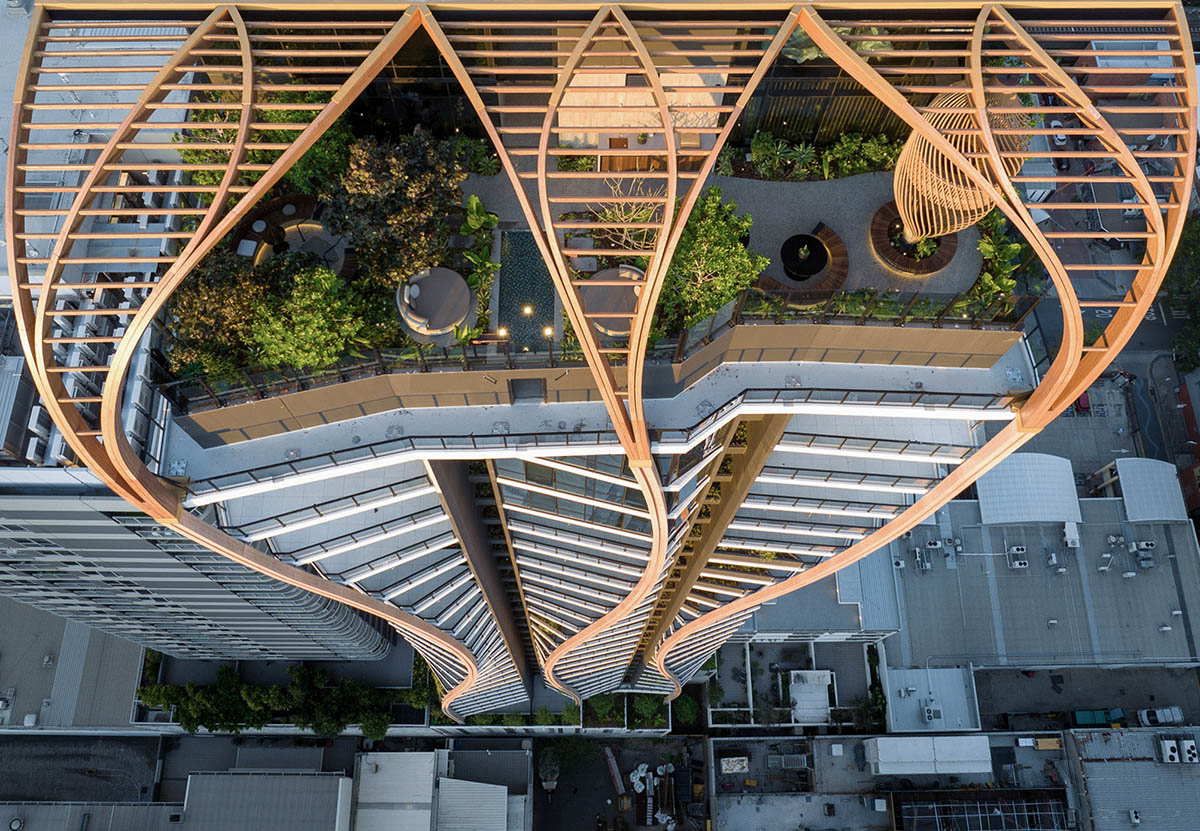 Koichi Takada Architects completes skyscraper featuring