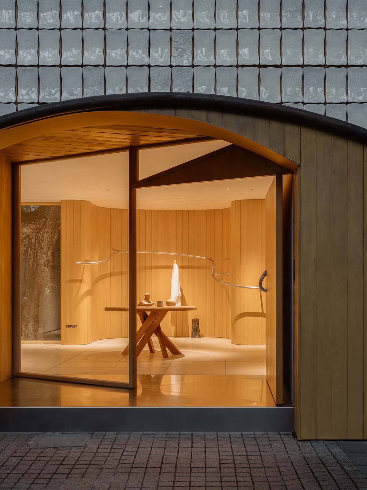 say architects' concept store embraces imperfection and individuality in Shanghai