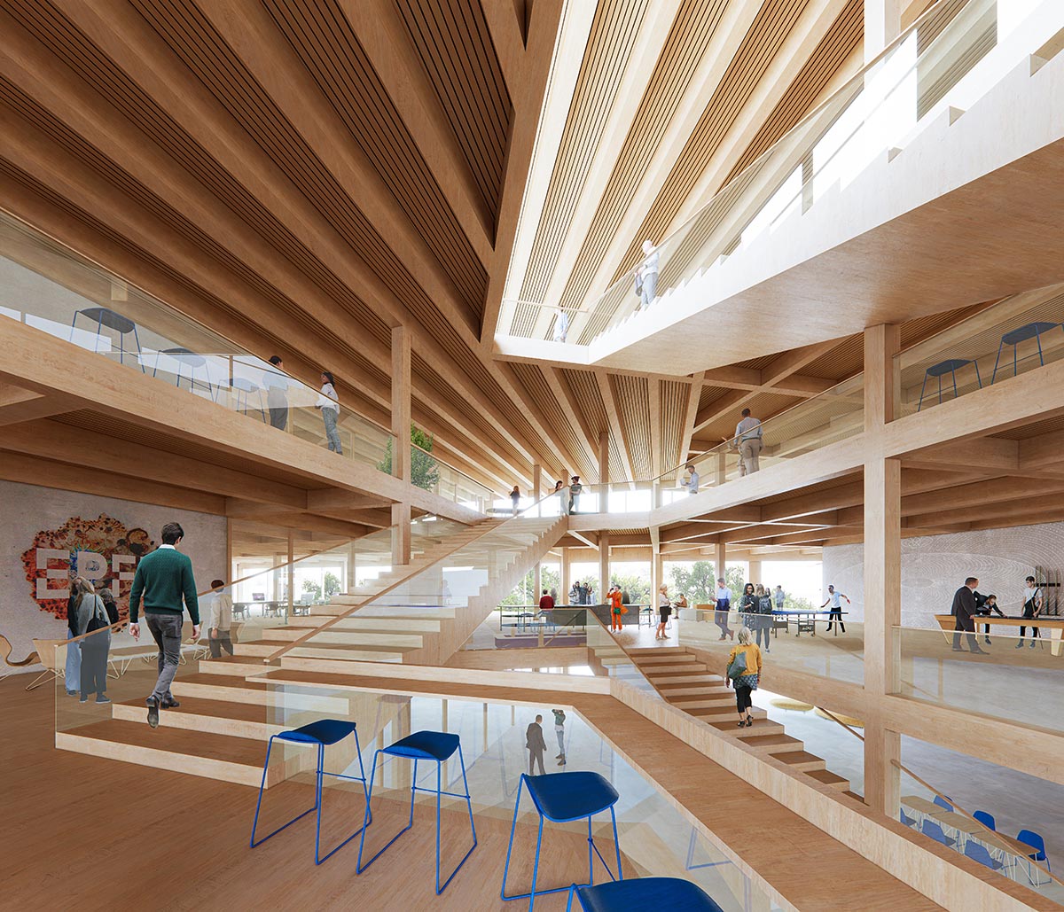 3XN/GXN и IB выиграли конкурс на проектирование нового инновационного кампуса для EPFL в Швейцарии 