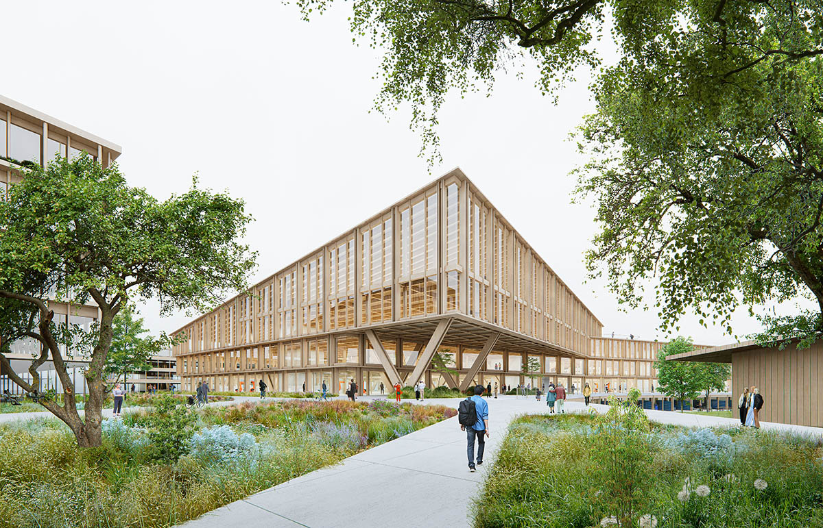 3XN/GXN и IB выиграли конкурс на проектирование нового инновационного кампуса для EPFL в Швейцарии 