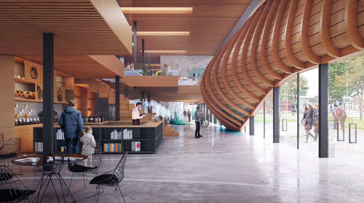 3XN wins competition for a new waterfront Climatorium addressing to fishing culture of Lemvig