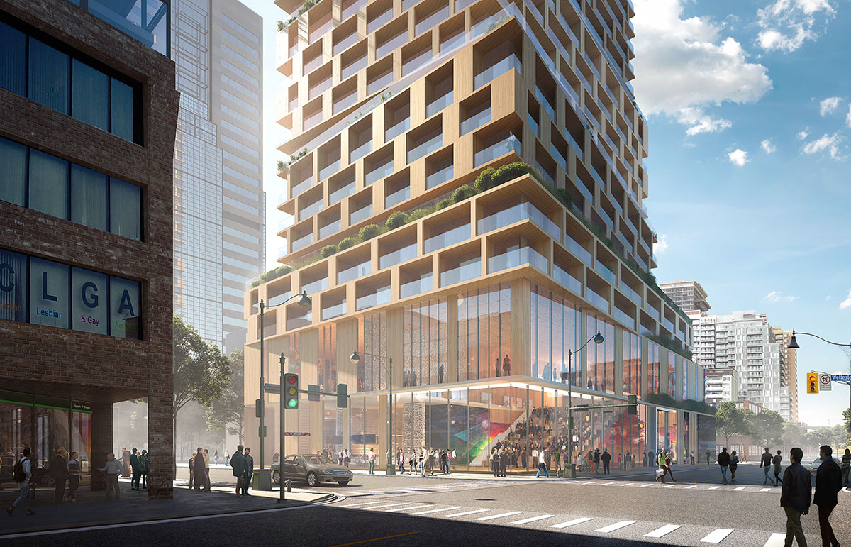 3XN proposes stacking village for its first high-rise in Toronto