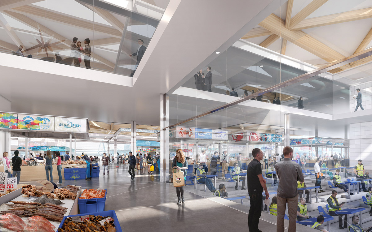 3XN's Sydney Fish Market to integrate significant sustainable elements with single sweeping canopy