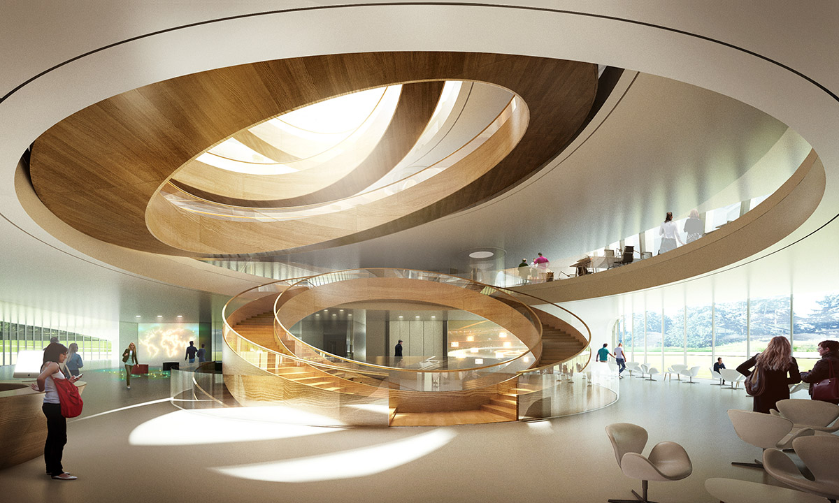 3XN releases new images and construction photos of Olympic House in Switzerland