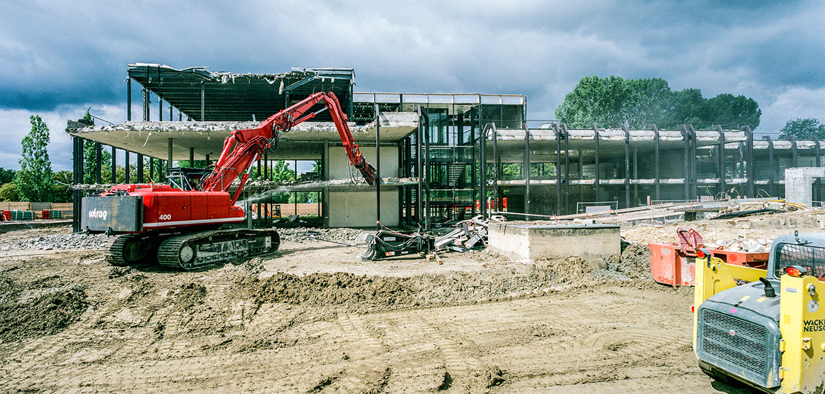 3XN releases new images and construction photos of Olympic House in Switzerland