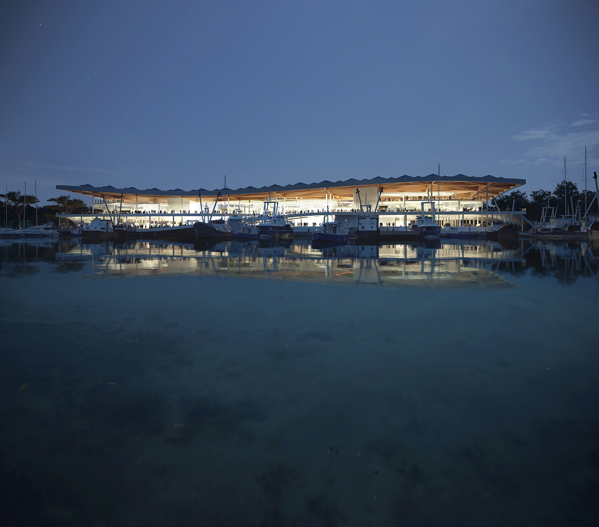 3XN gets finals approval for Sydney Fish Market