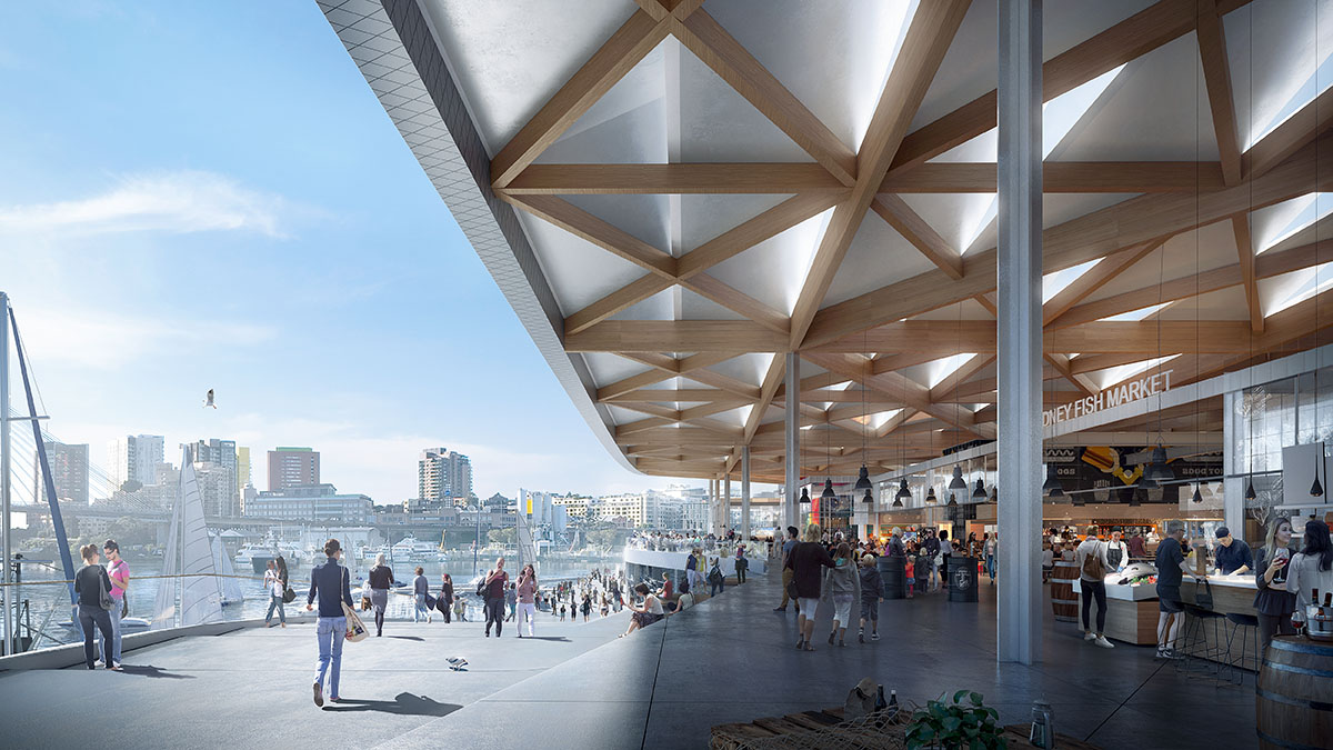 3XN gets finals approval for Sydney Fish Market