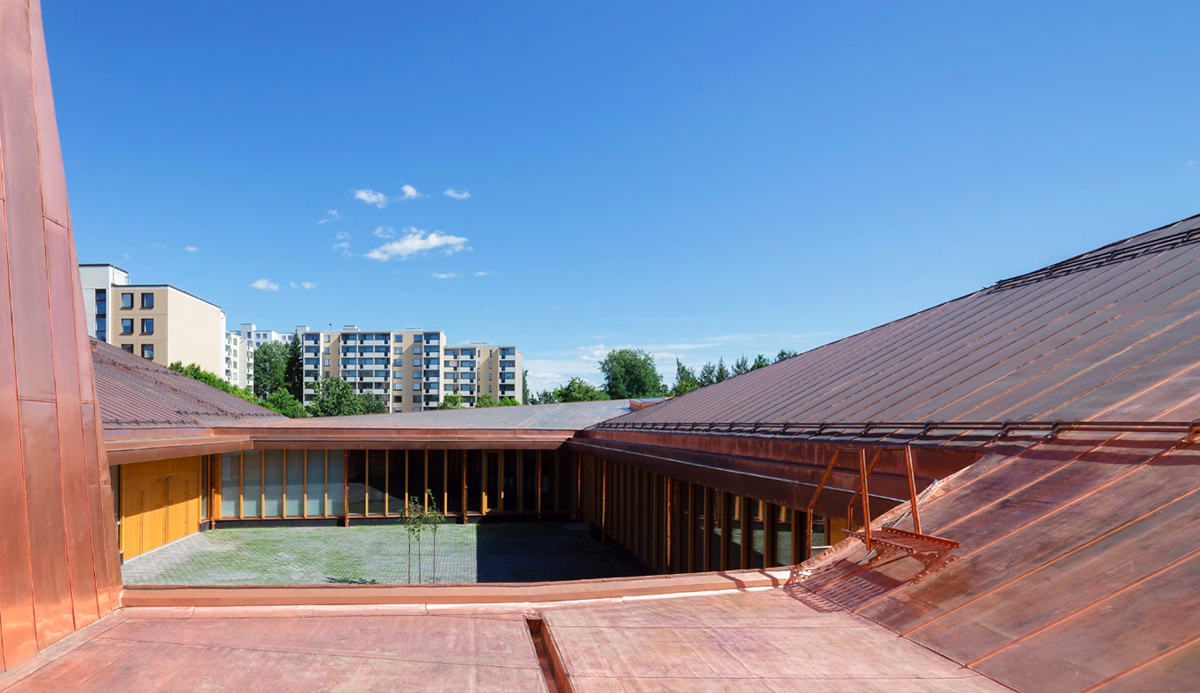 A Closer Look At OOPEAA’s Copper-Clad Suvela Chapel In Finland