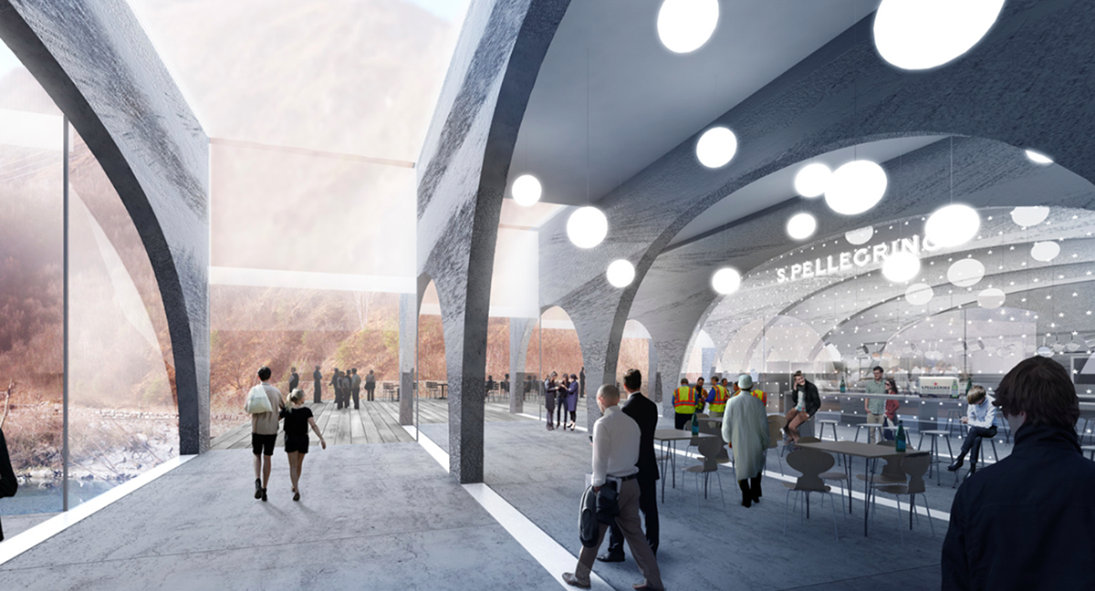 BIG selected to design S.Pellegrino Flagship’s Factory for Bergamo