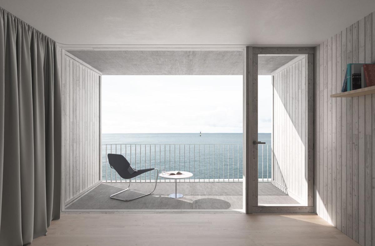 David Chipperfield Architects expands Turner Contemporary art gallery with new hostel in Kent