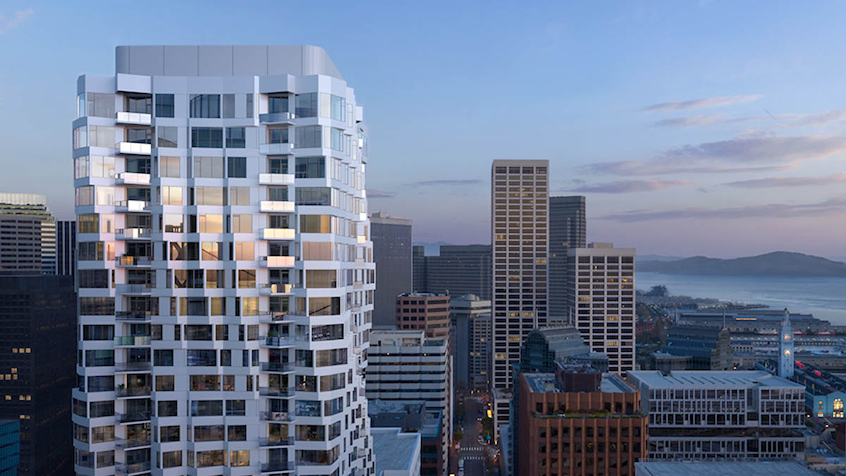 Studio Gang releases Mira tower featuring twisting bay windows in San Francisco