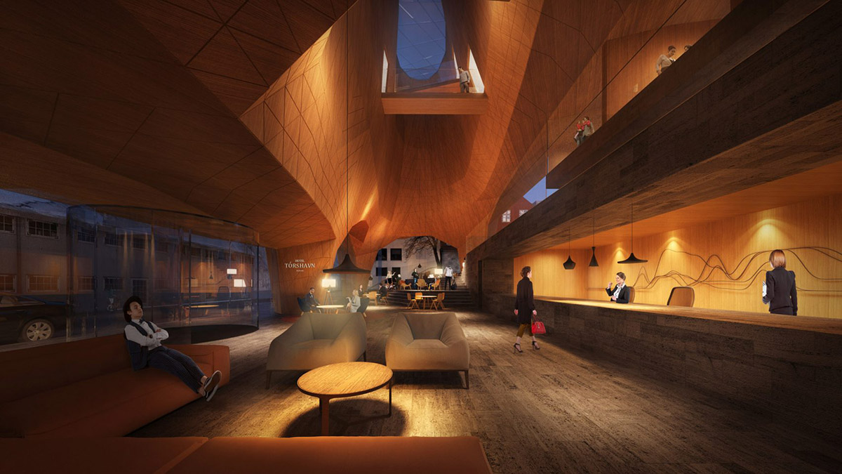 Henning Larsen Architects to design a cave-like hotel in Faroe Islands