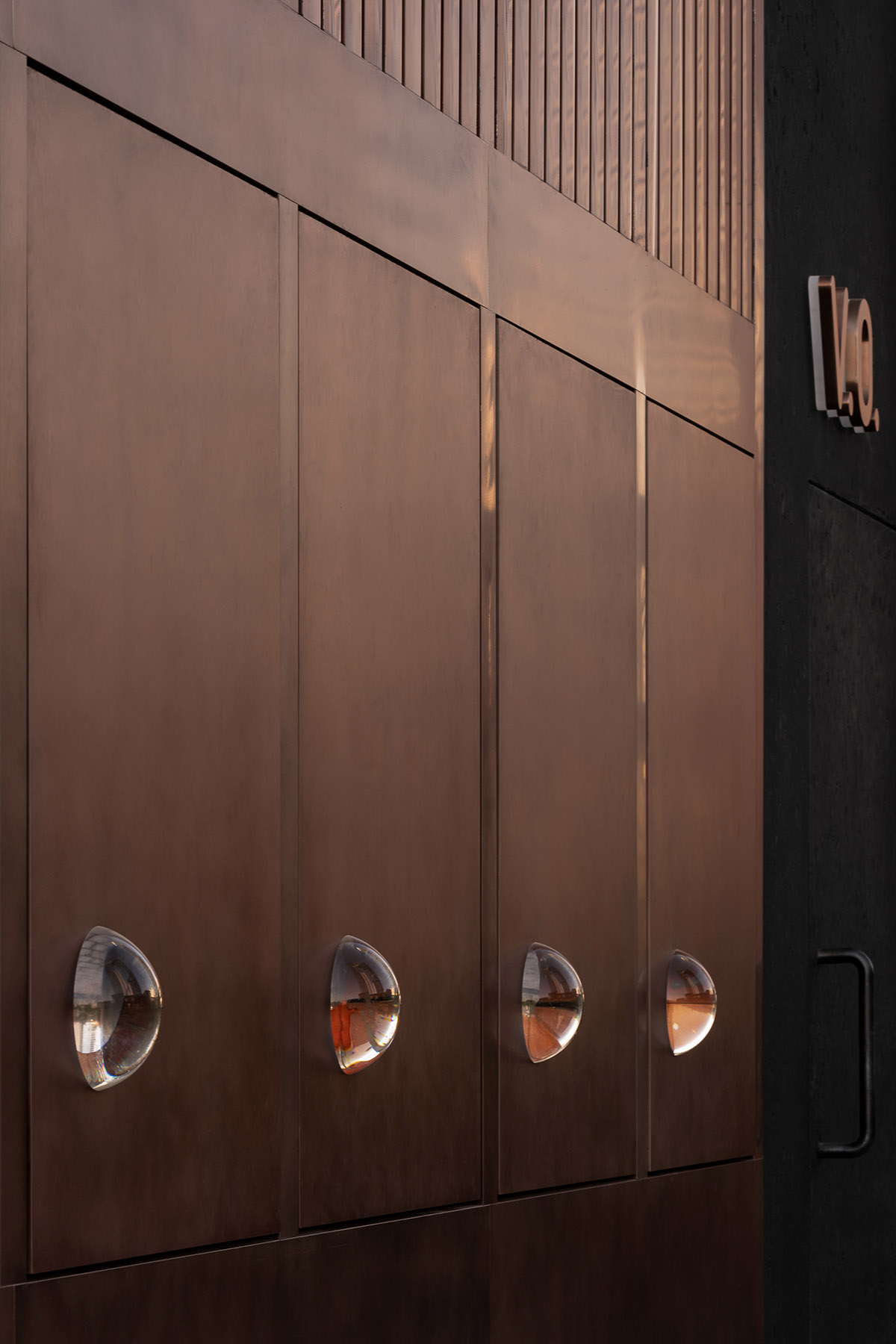 Various Associates built farm-to-table restaurant with dark brown colors in Shenzhen