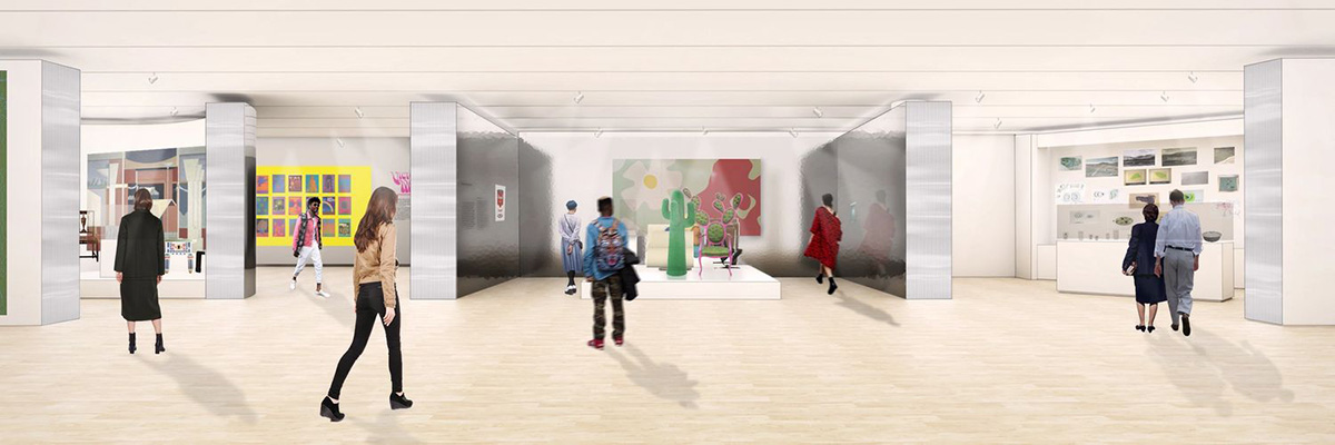 OMA unveils images for new design galleries of Denver Art Museum