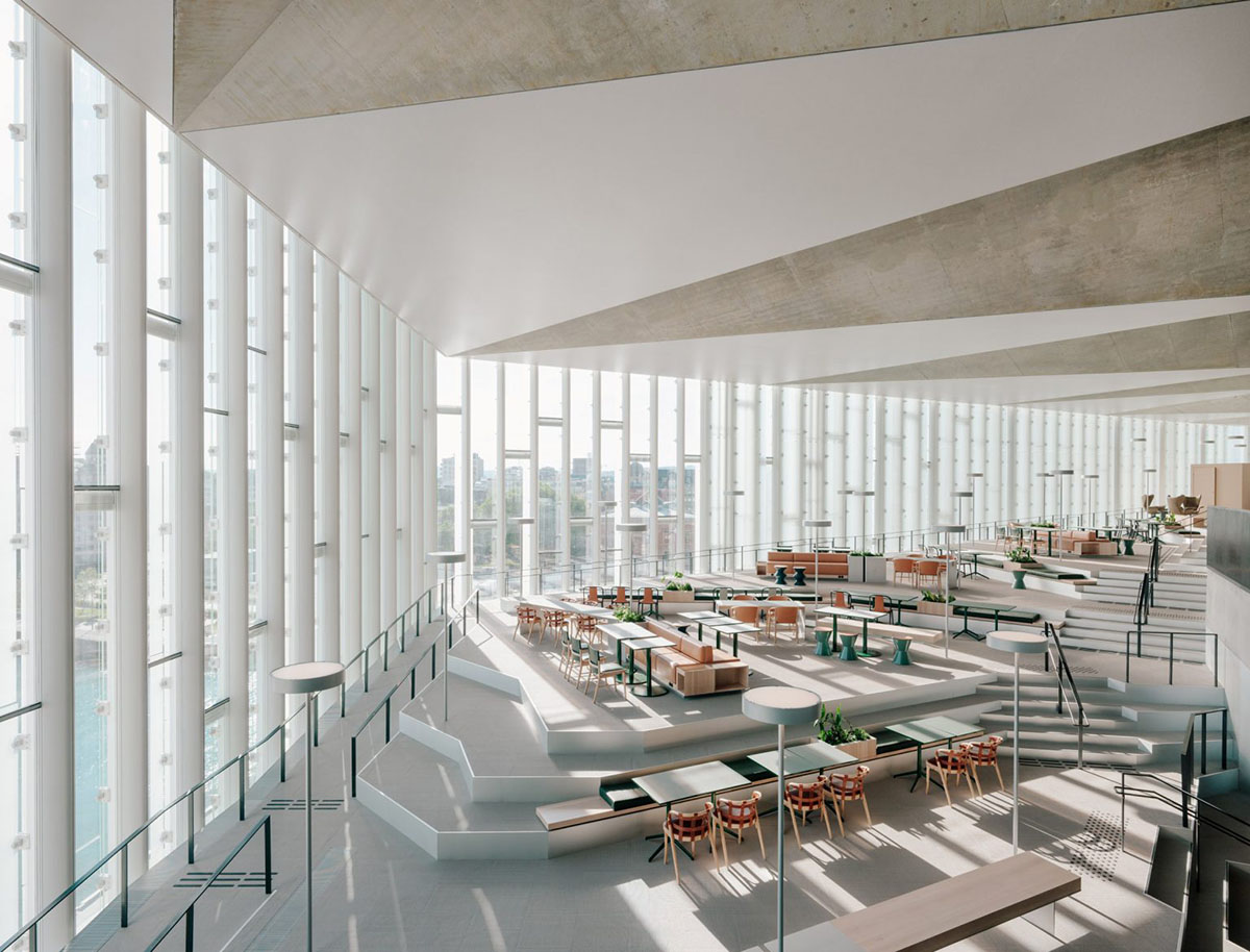 Atelier Oslo and Lundhagem complete Deichman Library with protruding volume in Oslo