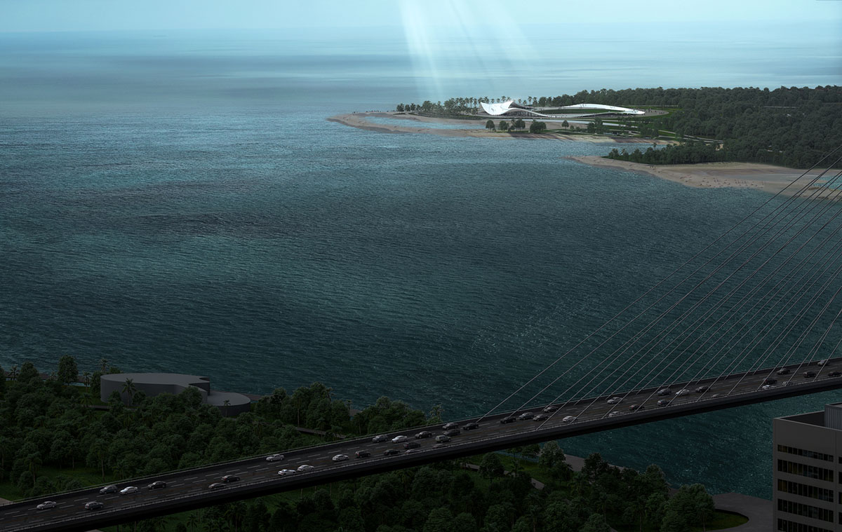 Sou Fujimoto Architects unveils design for its walkable pavilion in Haikou, China