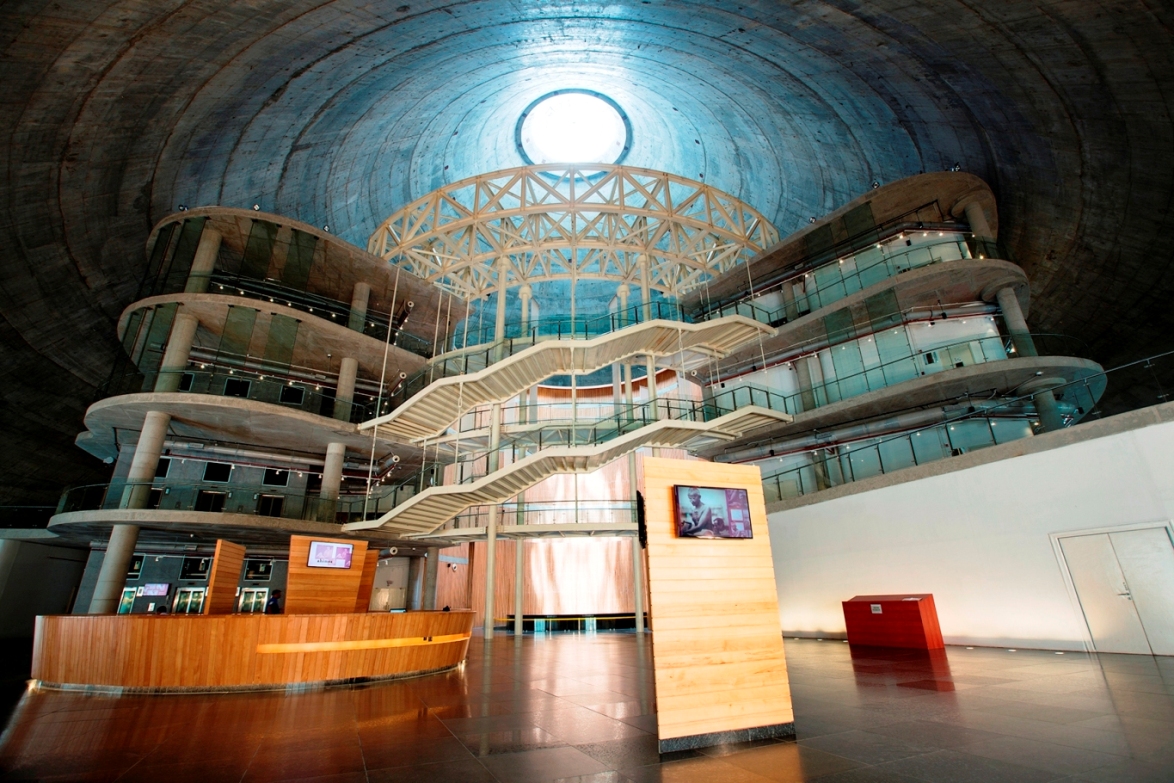 A salt-mound-shaped museum is a befitting tribute to Mahatma Gandhi