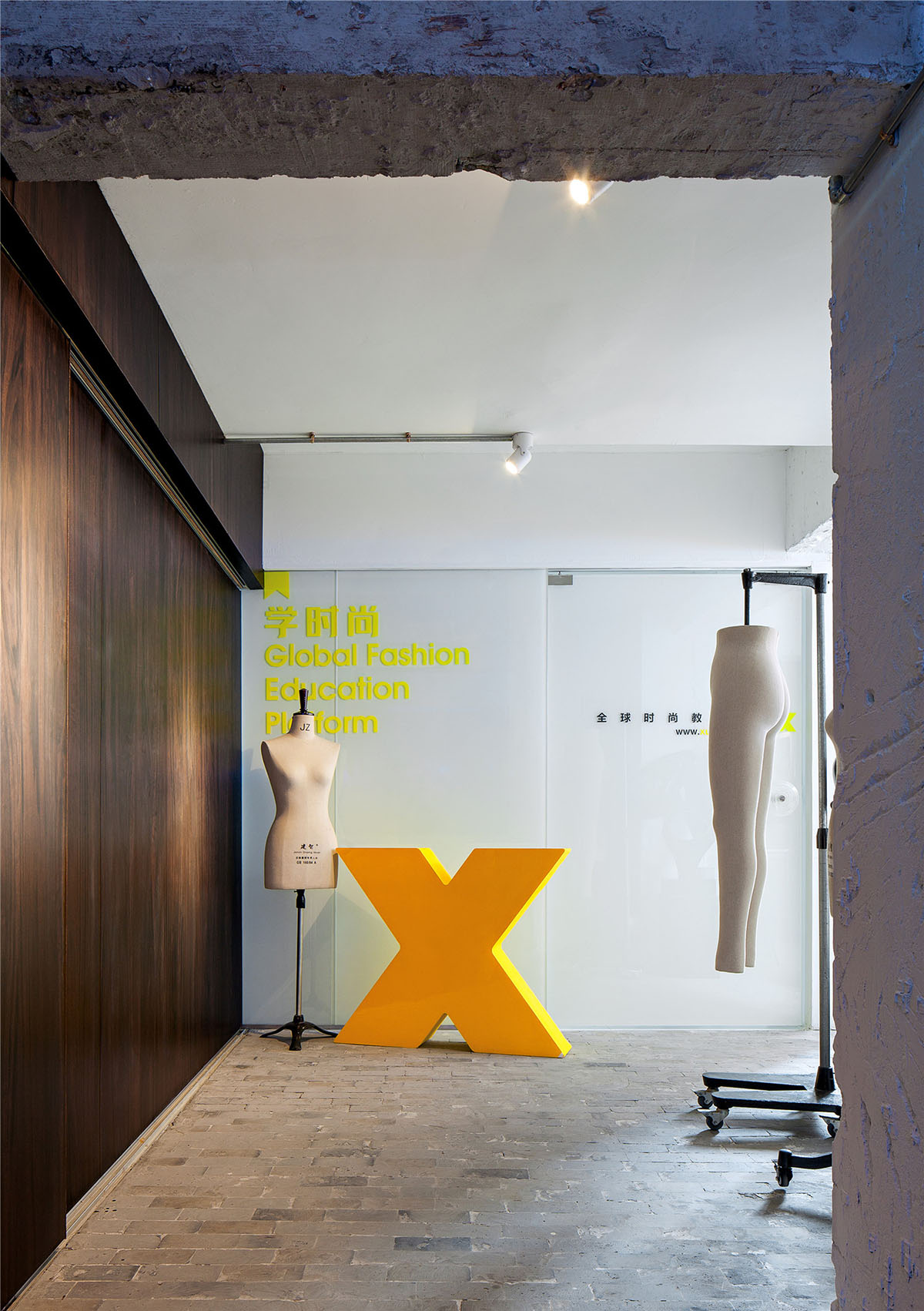 Bloom Design converts an old flat into heart of fashion and design for Blue Space Office