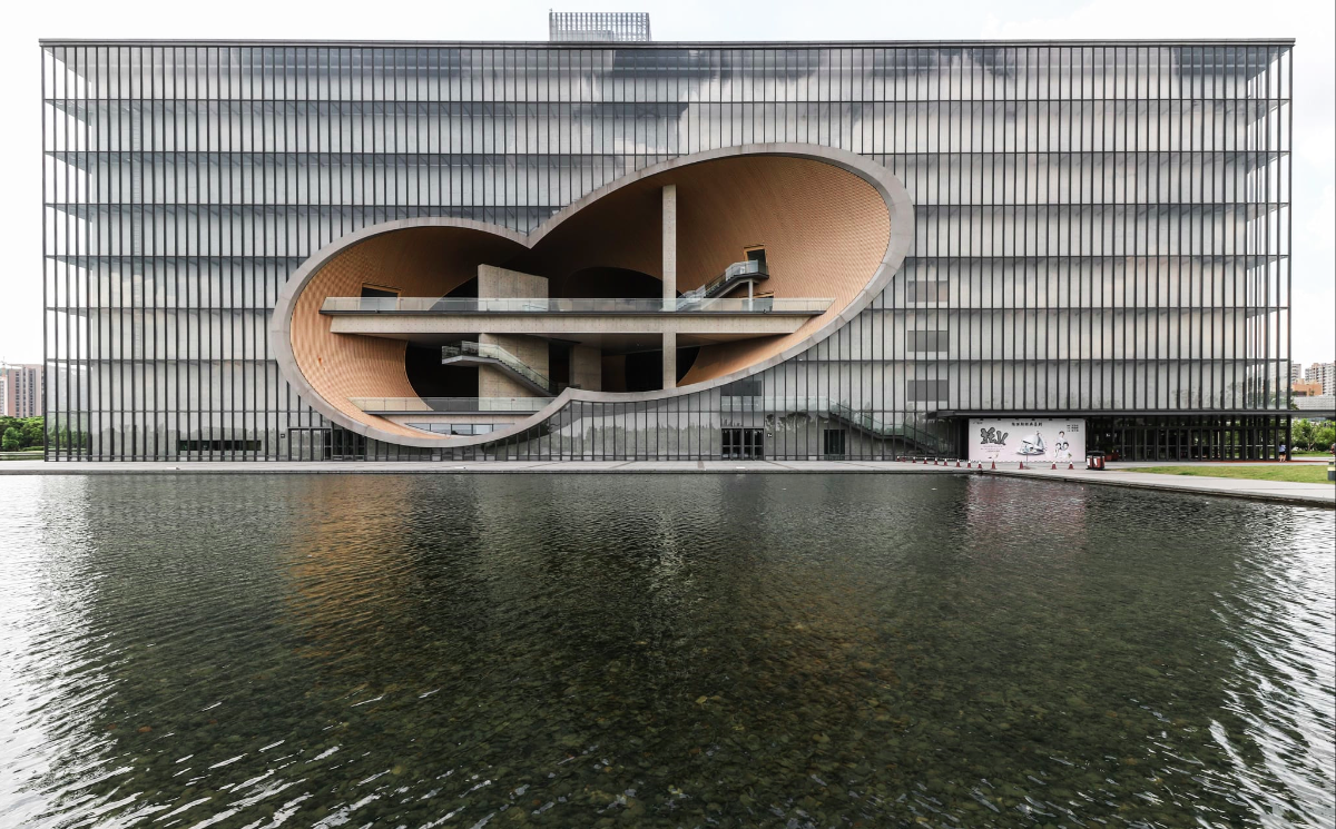 Yueqi Jazzy Li photographs Tadao Ando’s Shanghai Poly Grand Theatre