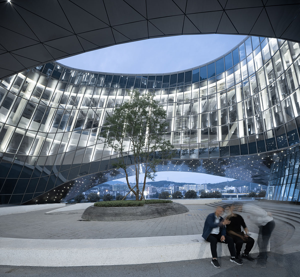 UAD designs spindle-like Shunchang Museum creating urban living room in China 