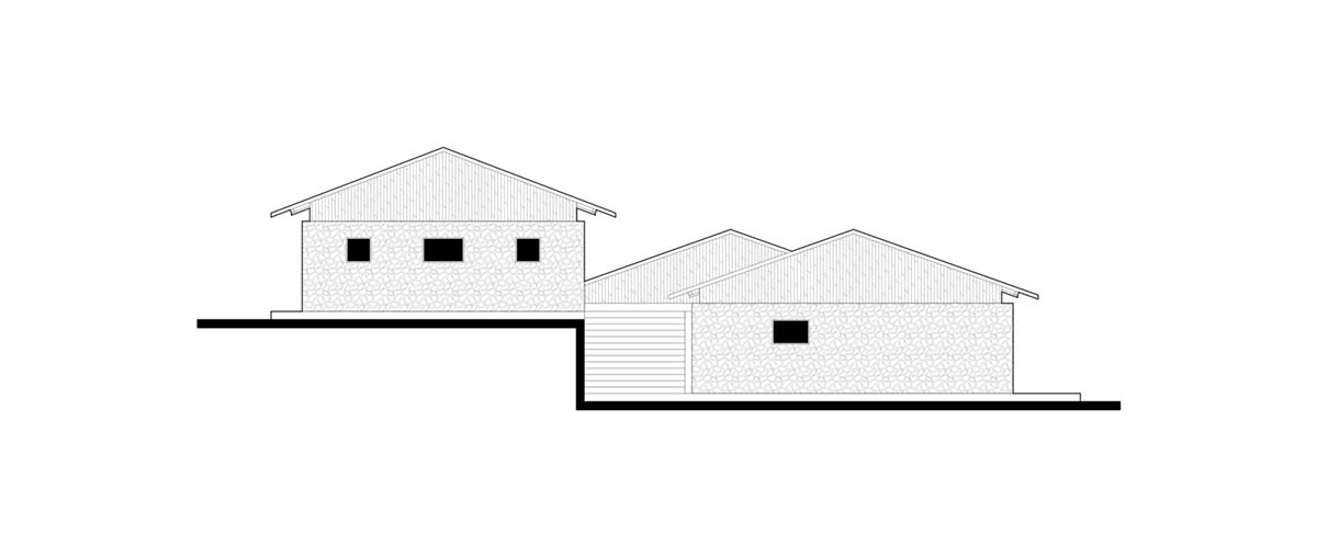gad · line+ studio renovates old rubble houses and surrounding with light steel structures in China