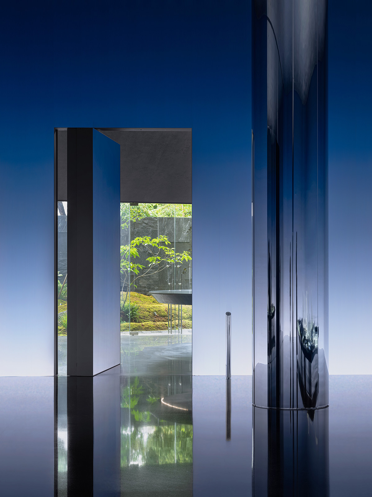 Various Associates completes exhibition center with golden façade in Shenzhen