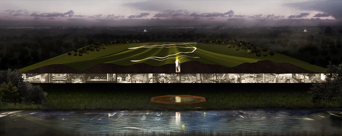 Black Taj UNFUZE: 'Afterglow' by Cadence Architects