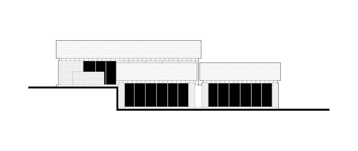 gad · line+ studio renovates old rubble houses and surrounding with light steel structures in China