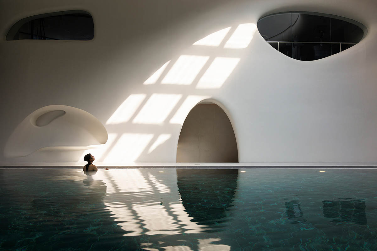 Wutopia Lab unveils The Rock at ancient spring town in Hebei, China