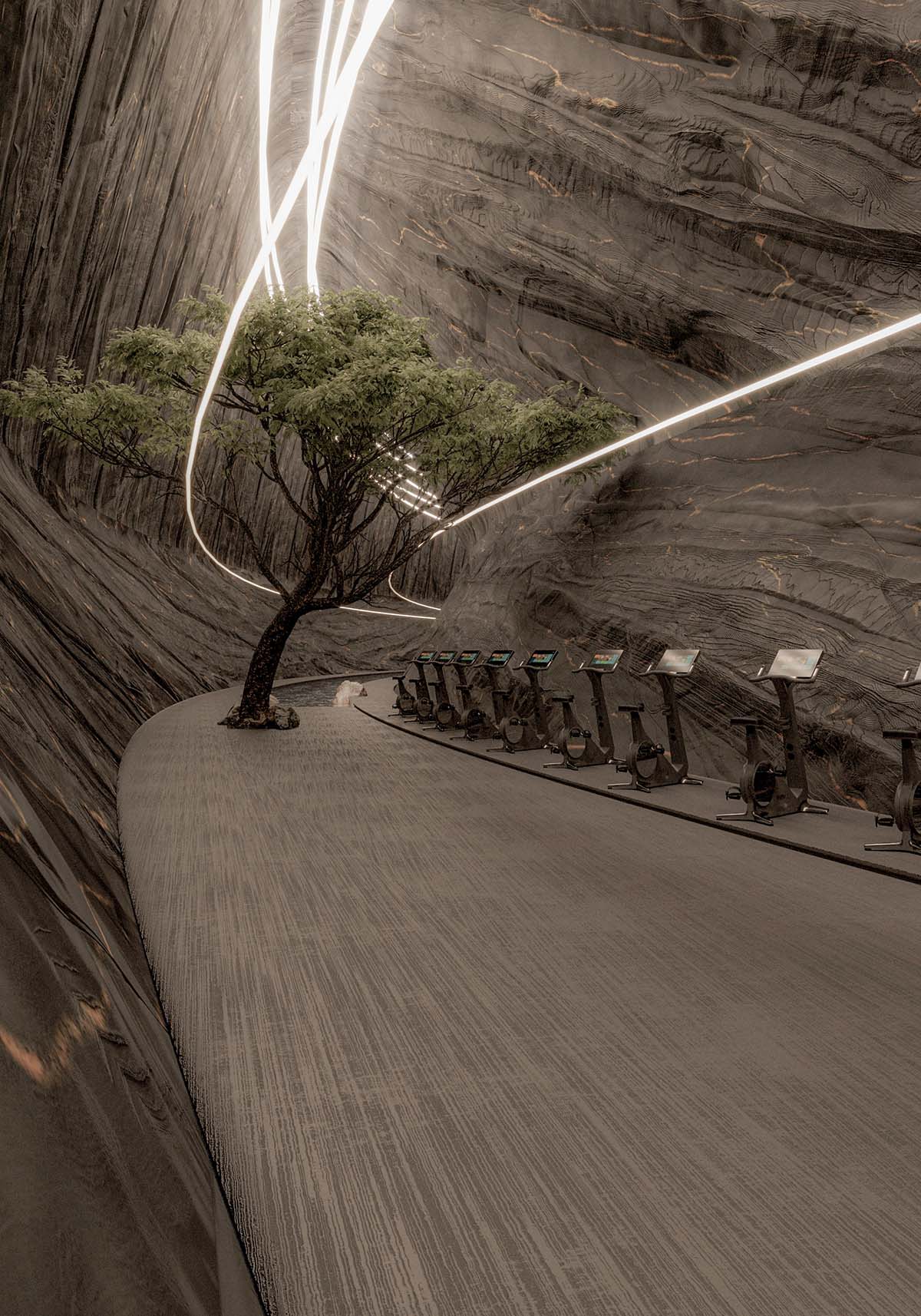 Makhno Studio designs bagel-shaped 3D printed conceptual settlement for Mars 