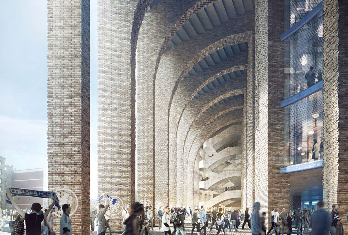 Herzog & de Meuron's Stamford Bridge stadium put on hold indefinitely