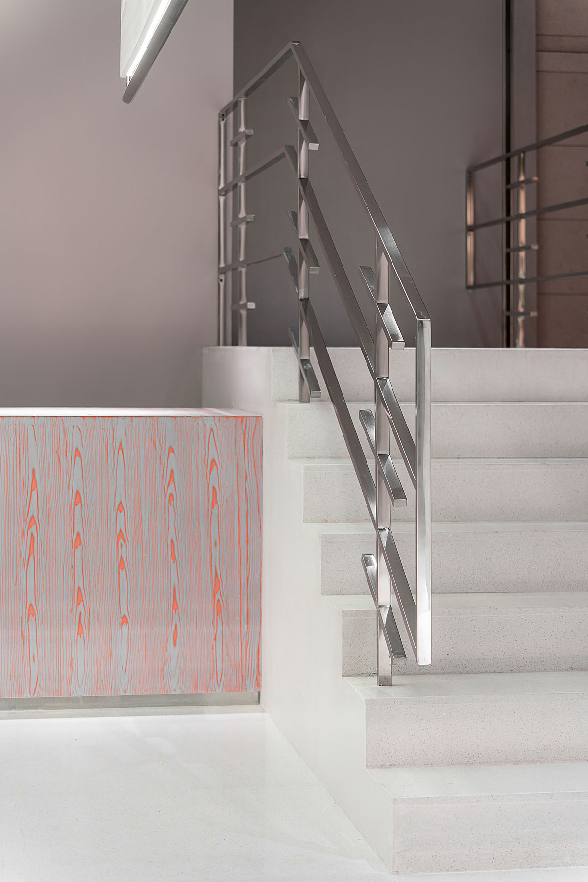 Various Associates creates show-like and pink-hued fashion store under a viaduct in Chongqing