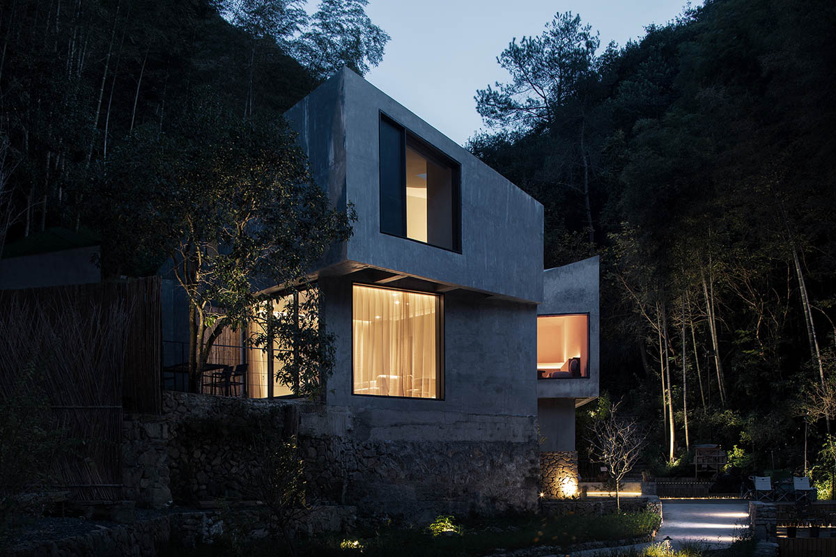 MDO converts existing village houses into a boutique hotel inspired by traditional lantern culture 