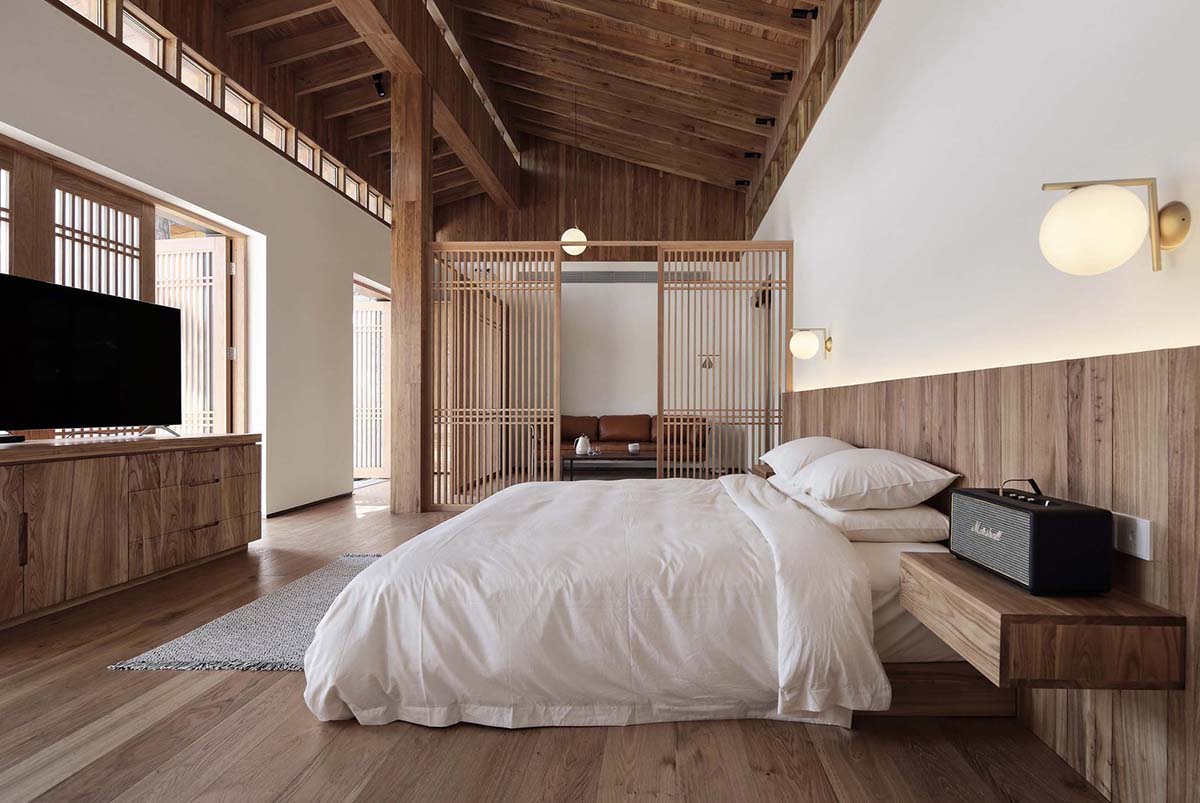 gad · line+ studio renovates old rubble houses and surrounding with light steel structures in China