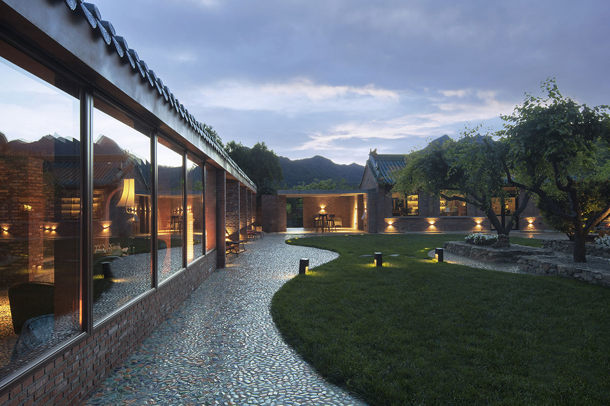 llLab.'s Brickyard Retreat Renovation references to the region's local craft history in Beijing 