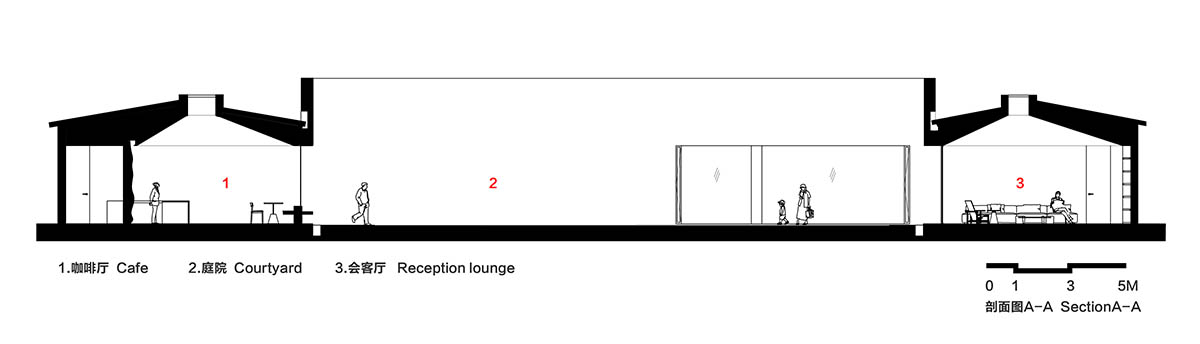 Archstudio completes Songmont Space by framing the courtyard in Beijing