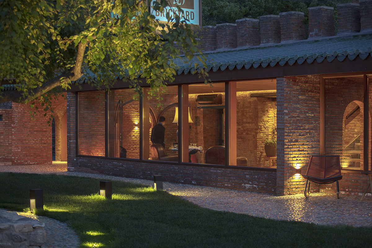 llLab.'s Brickyard Retreat Renovation references to the region's local craft history in Beijing 