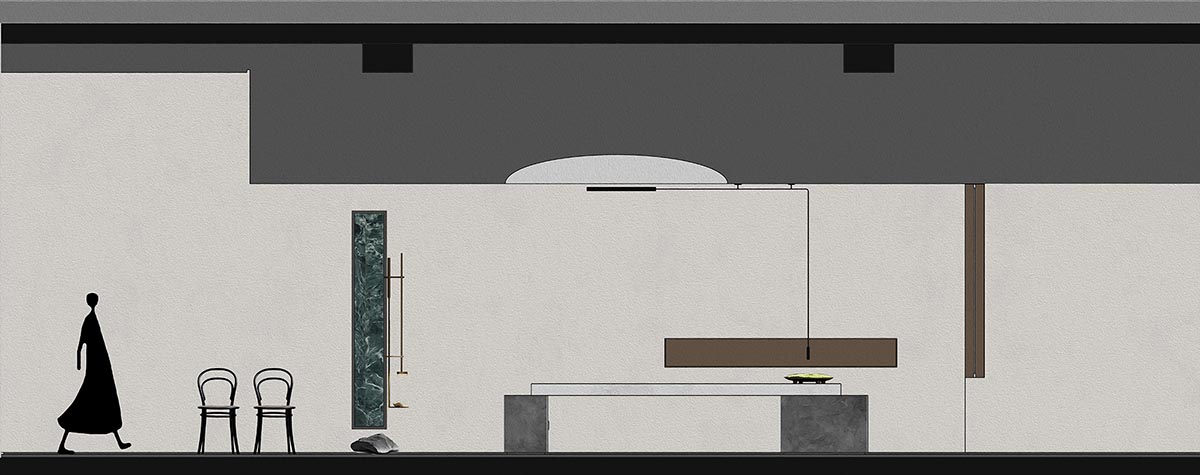 Curved walls and cave-like holes form I.T CERAMICHE Headquarters by Foshan Topway Design