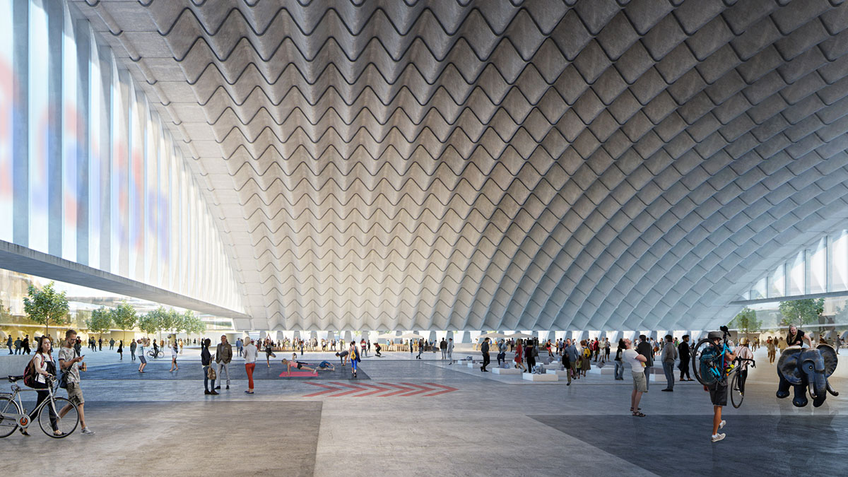 Herzog & de Meuron releases masterplan for Munich's Paketposthalle area